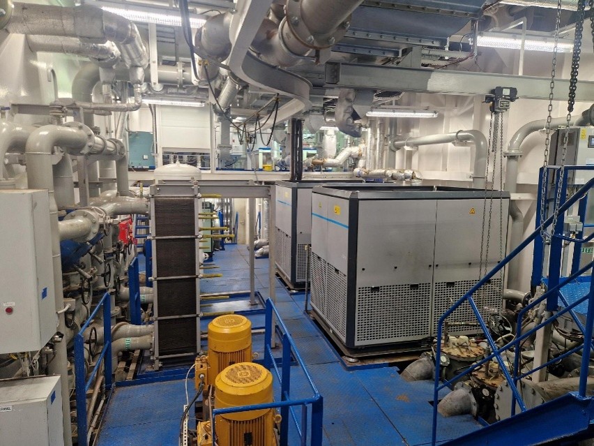 Organic Rankine Cycle marine waste heat recovery system